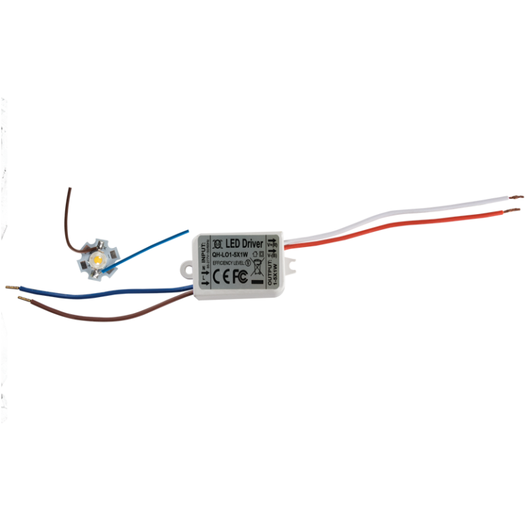 Bright Star PART650 1W LED COB 50CM WIRE + DRIVER