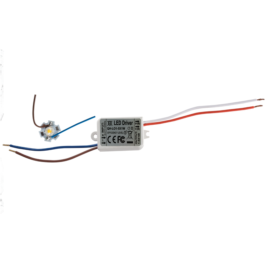 Bright Star PART650 1W LED COB 50CM WIRE + DRIVER