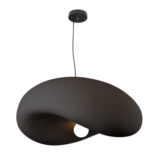 Bright Star PEN036 BLACK BLACK FOAMED PENDANT 1 x 60W ES 500MM