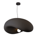 Bright Star PEN036 BLACK BLACK FOAMED PENDANT 1 x 60W ES 500MM