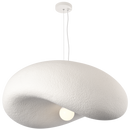Bright Star PEN037 WHITE WHITE FOAMED PENDANT 1 x 60W ES 700MM