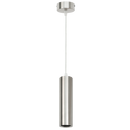Bright Star PEN046/1 SATIN CHROM METAL+ALU PENDANT 1X50W GU10-SATIN CHR