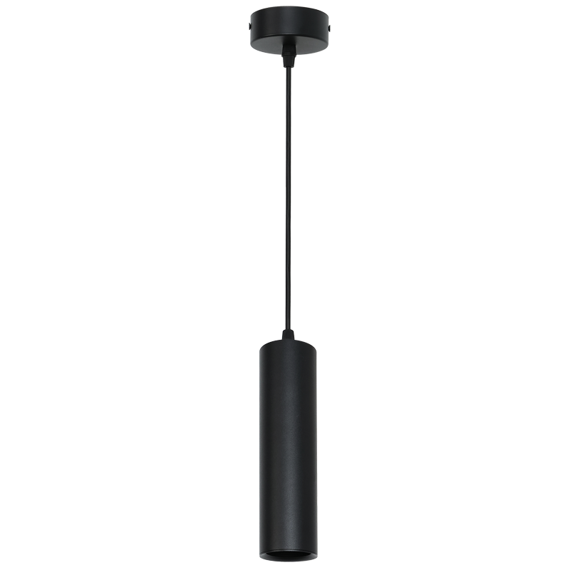 Bright Star PEN046/1 BLACK METAL+ALU PENDANT 1X50W GU10-BLACK
