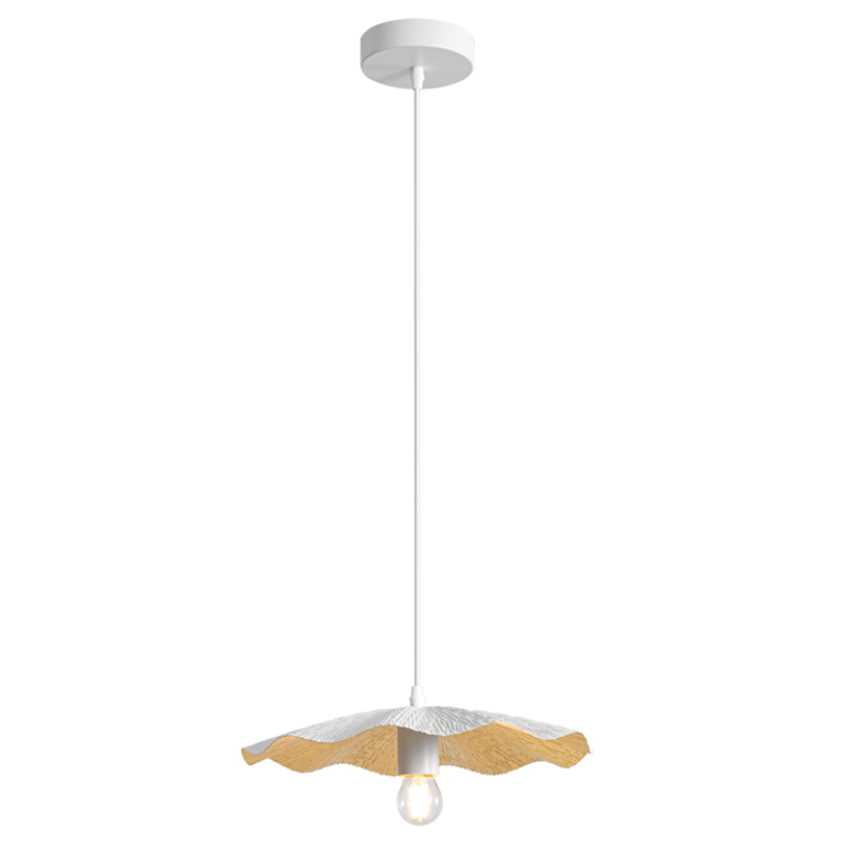 Bright Star PEN151 MATT WH WHITE IRON PENDANT 1X60W ES