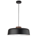 PEN221/1 Bright Star BLACK METAL PENDANT 1 X 60W ES