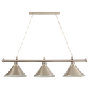 PEN225/3 Bright Star SATIN 3 DOME SATIN PENDANT 3X60W ES