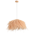 PEN258 Bright Star RATTAN 1X60W ES NATURAL PENDANT
