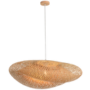 PEN260 Bright Star NATURAL 1X60W ES (LED ONLY) RATTAN PENDANT