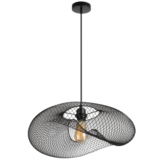 PEN261 Bright Star BLACK METAL PENDANT 1X60W ES