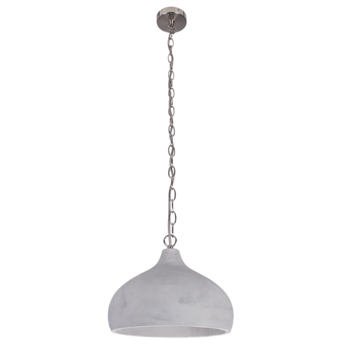 PEN351 Bright Star STONE CEMENT PENDANT SC CEILING CUP 1X60W ES