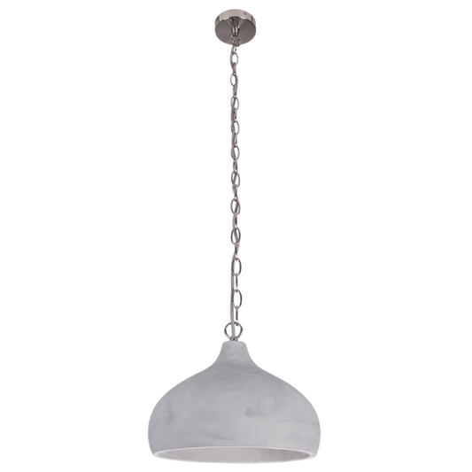 PEN351 Bright Star STONE CEMENT PENDANT SC CEILING CUP 1X60W ES