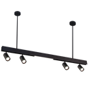 PEN464 Bright Star MATT BK 2 BOXES PER FITTING 50W LED 4000K BLACK METAL PEND 6007226079517 6