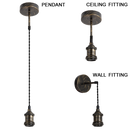 PEN502 Bright Star ANT BRASS 3 IN 1 DIY ANT BRASS PENDANT 1X60W ES 6007226078848 205