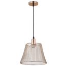 PEN516 Bright Star GOLD ROSE GOLD STEEL MESH PENDANT 1X35W ES 6007226079272 180