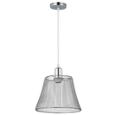 PEN517 Bright Star CHROME STEEL MESH PENDANT 1X35W ES 6007226079289 254
