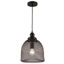 PEN526/1 Bright Star BK 1LT METAL MESH PENDANT 1X60W ES 250MM 6007226058840 258
