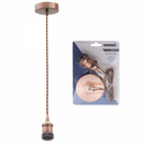 PEN541 Bright Star RED BRONZE BLISTER PACK RED BRONZE CORD PENDANT 1X60W ES 6007226059830 1