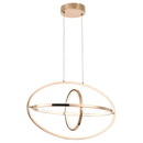PEN796 Bright Star GOLD GOLD ALUMINIUM & PVC PENDANT 40W LED 4000K