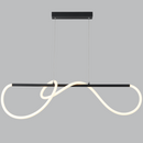 PEN816 Bright Star MATT BK CCT -- MATT BLACK SILICONE TUBING PENDANT 27W LED