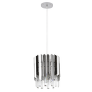 PEN841 Bright Star CHROME STAINLESS STEEL & CRYSTAL PENDANT P/CHR 1X40W ES
