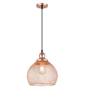 PEN864 Bright Star ROSE GOLD ROSE GOLD MESH PENDANT 1X11W ES