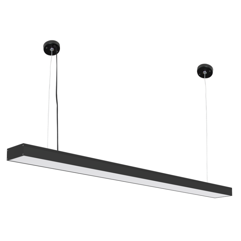 PEN866/36 Bright Star BLACK SUSPENDED/SURFACE LED PANEL IP20 CCT 36W LED