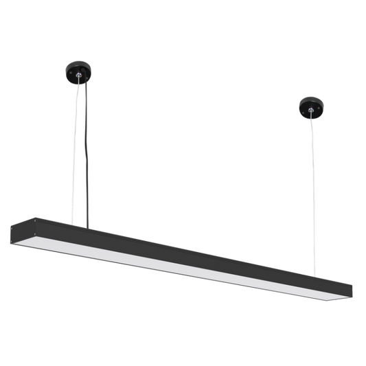 PEN866/36 Bright Star BLACK SUSPENDED/SURFACE LED PANEL IP20 CCT 36W LED