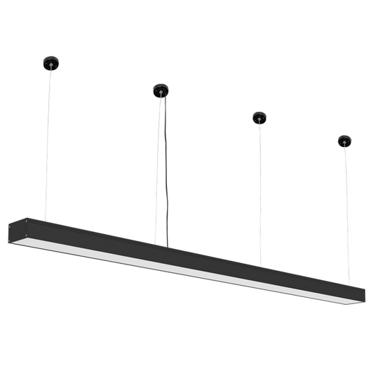 PEN867/72 Bright Star BLACK SUSPENDED/SURFACE LED PANEL IP20 CCT 72W LED