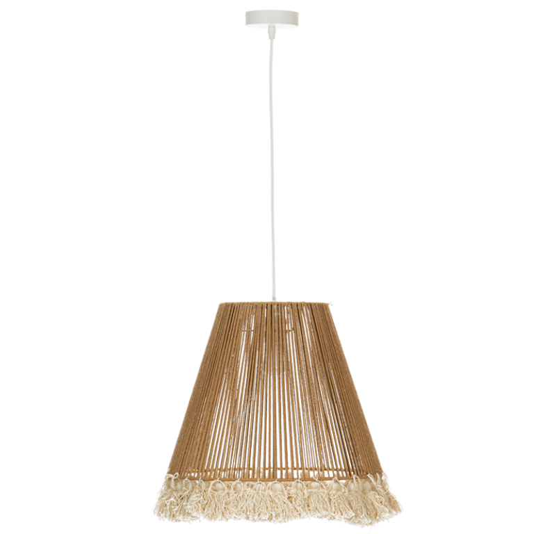 PEN883 Bright Star NATURAL NATURAL PENDANT 1 X ES LED ONLY