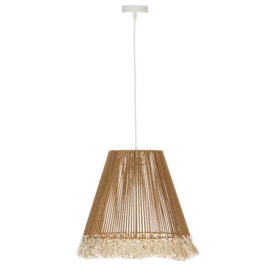 PEN883 Bright Star NATURAL NATURAL PENDANT 1 X ES LED ONLY