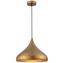 PEN885 Bright Star GOLD RUF GOLD METAL PENDANT 1X60W ES