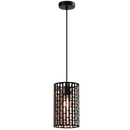 PEN899 Bright Star BLACK METAL BLACK PENDANT 1X40W ES