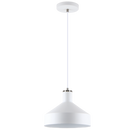 PEN971 Bright Star WHITE SAND WH & SAT/CHR WHITE INNER 1X40W ES 250MM
