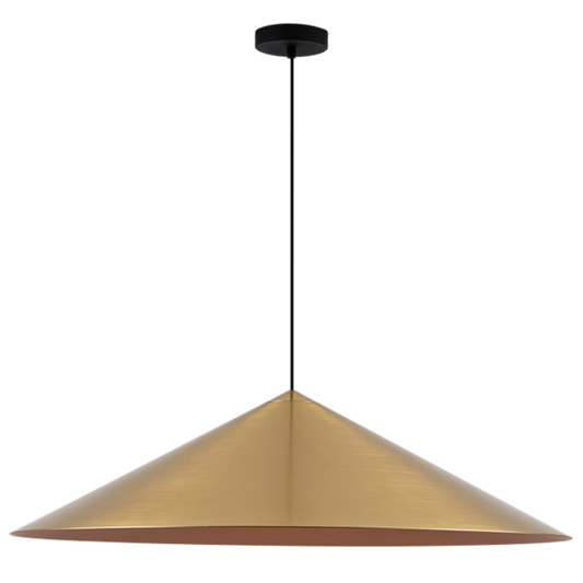 PEN975 Bright Star GOLD ALUMINIUM PENDANT (USE BULB LED 300/301)
