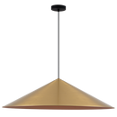 PEN975 Bright Star GOLD ALUMINIUM PENDANT (USE BULB LED 300/301)