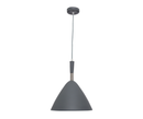 PEN607 Bright Star GREY GREY METAL PENDANT 1X60W ES 275MM
