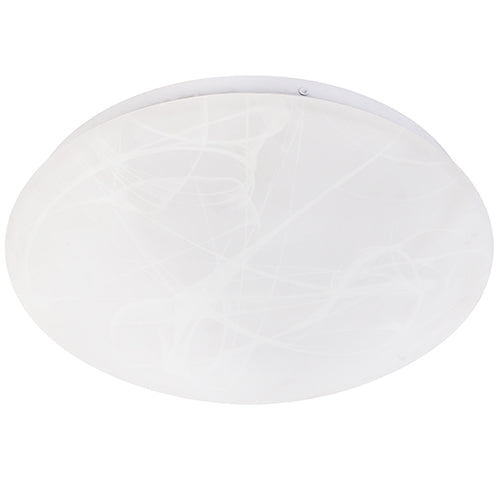 Radiant GSD Bathroom Alabaster 16W Integrated LED Ceiling Light (White, 4000K) – RC252