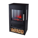 Radiant Freestanding Electric Fireplace (1800W) - Black | RHE15