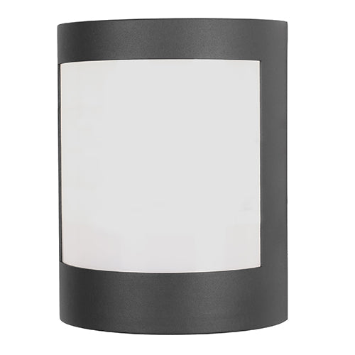 Radiant Plain E27 Outdoor Wall Light (Black, IP65) – RO429