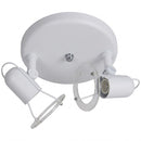 S005/2R Bright Star WH SATURN 2L SPOTLIGHT ROUND BASE 2XR50 SES 190MM