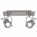 S010/2 Bright Star SATIN PROJECTOR ADJ,HEAD,GU10 SWIVEL AND TILT