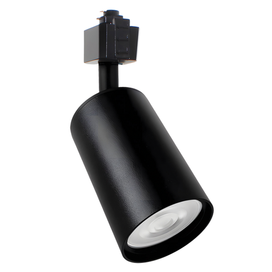 S095/1 Bright Star BLACK 3WIRE TRACK LIGHT ALU+PC HEAD GU10