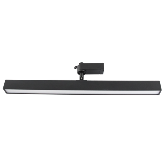 S098/1 Bright Star BLACK 15W LED SLIM LINE TRACK PS+ALU 4000K 1350LUMEN