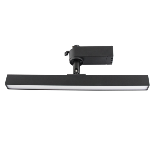 S099/1 Bright Star BLACK 10W LED SLIM LINE TRACK LIGHT PS&ALU 4000K 300MM