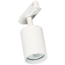 S100/1 Bright Star WHITE DIE CAST ALU+PLASTIC TRACKLIGHT 1X50W GU10