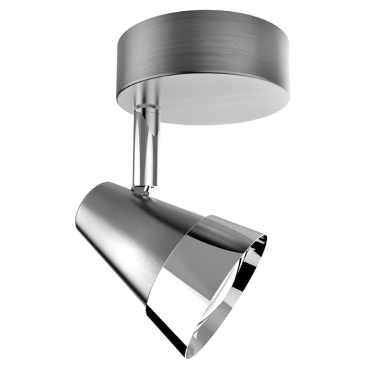 S171/1 Bright Star SATIN SATIN & POLISH CHR 1X50W GU10 BASE 80MM