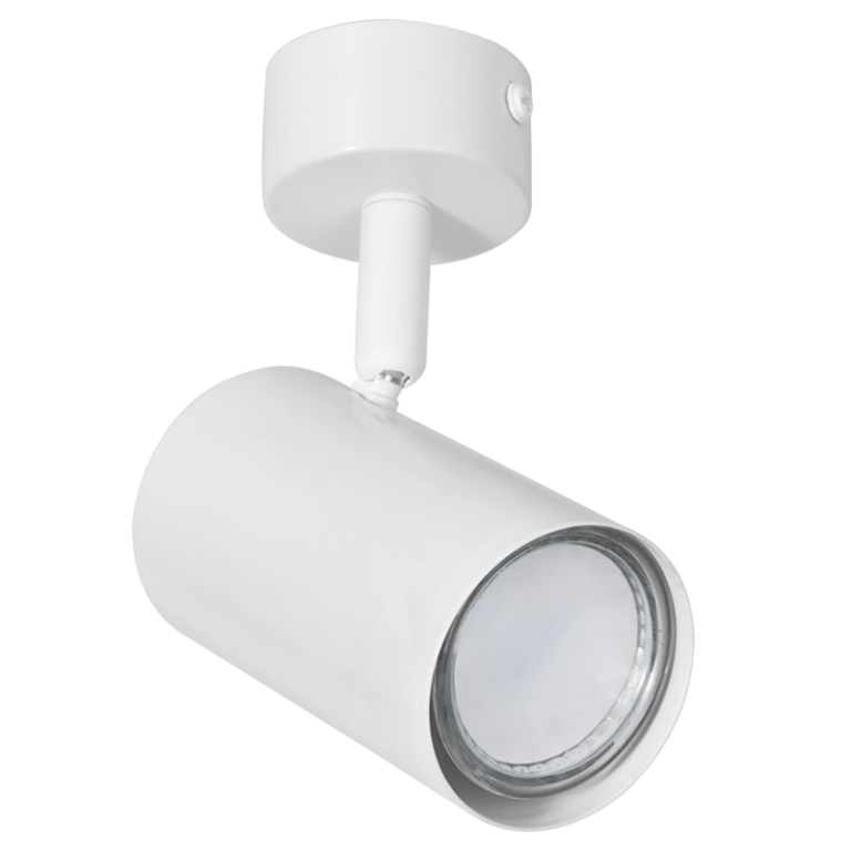 S177/1 Bright Star MATT WH MATT WHITE SPOTLIGHT 1XGU10 BASE 55MM