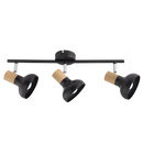 S402/3 Bright Star BLACK BLACK,WOOD,POLISH CHR SPOT 3X40WSES BAR 450MM