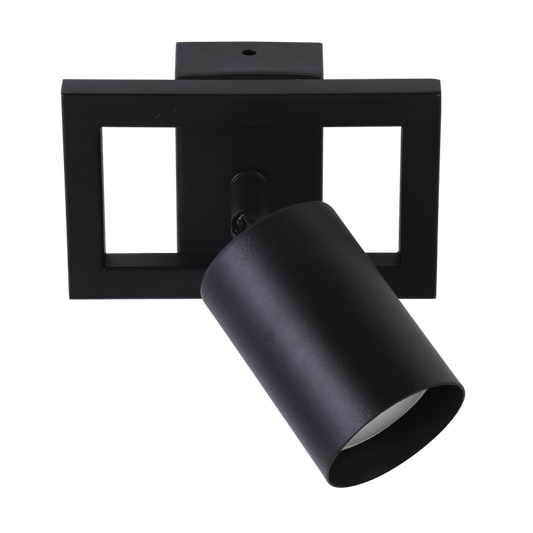 S413/1 Bright Star BLACK BLACK SPOTLIGHT 1X50W GU10 130MMX80MM
