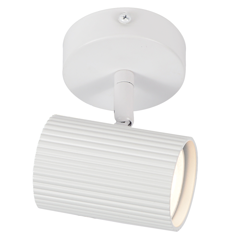 S415/1 Bright Star WHITE MATT WHITE SPOT 1X50W GU10 BASE 80MM